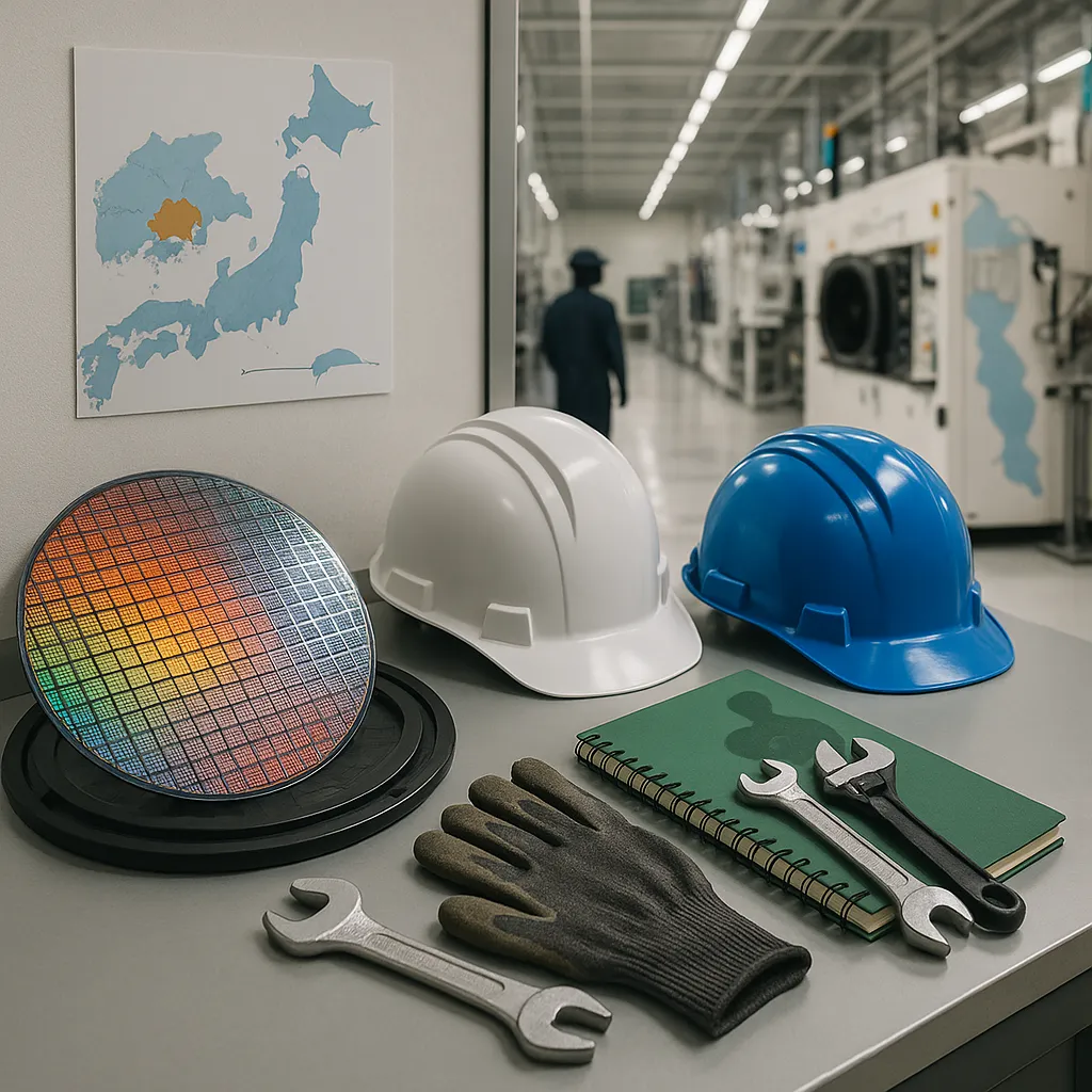 東広島市の工場勤務 半導体製造と機械メンテナンス(経験者・未経験)