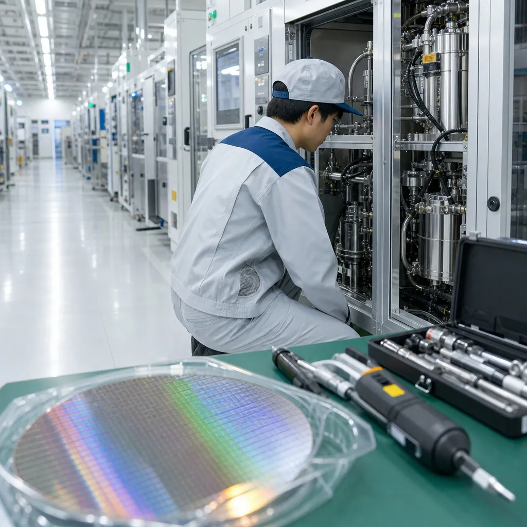 東広島市の半導体製造、設備の変化に気づく工場勤務